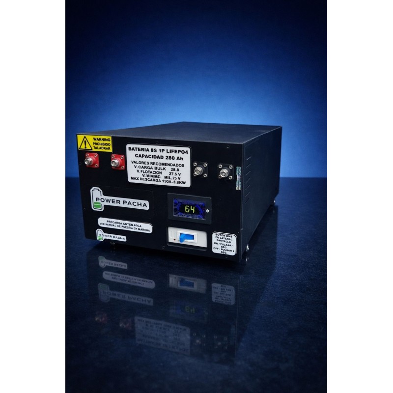 Batería LiFePO₄ 25.6v  8S – 280Ah / 314Ah